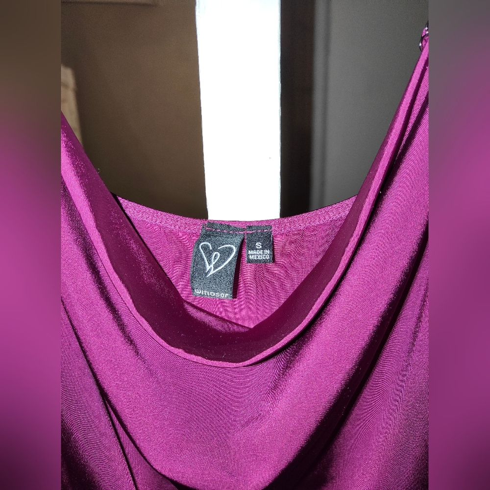 Silky Ruched Dress - Picture 3 of 5